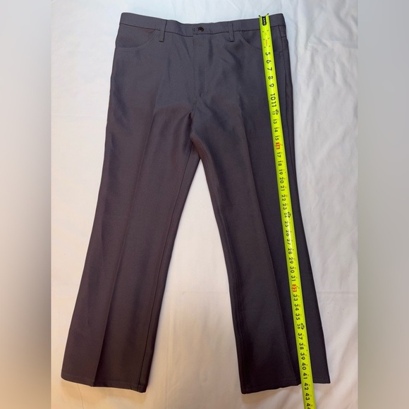 Wrangler NWT Men’s Size 40W 30L Grey Polyester Business Casual Dress Jeans - Picture 2 of 10